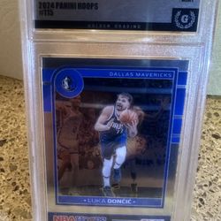 2024 Panini Nba Hoops - Luka Dončić #115 Slated Mint Grade 9
