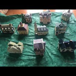 yuletide Christmas village collections 
