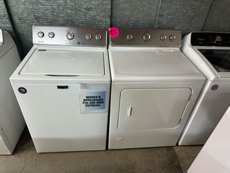 Maytag washer and gas dryer