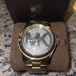 Womans Big Face Michael Kors Watch 