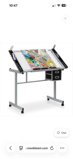 Drafting/Art Glass Table