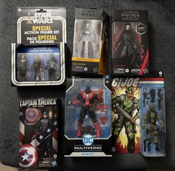 Marvel Legends Star Wars Black Series GiJoe Classified Vintage Collection