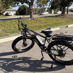 26” Fat Tire Electric Bike | In Stock | $450