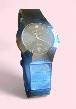 Mens Watch- Swistar Sapphire Watch with Date Window