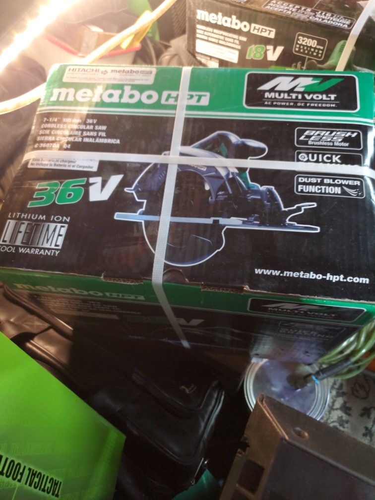 METABO HPT 36 VOLT CIRCULAR SAW