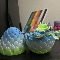 Dragon With Dragon Egg 