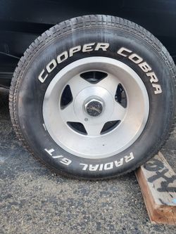 Rims & tires. Set of 4