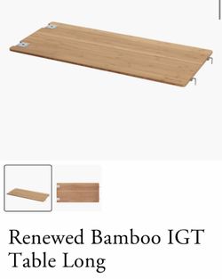 Snow Peak Renewed Bamboo IGT Table Long – Excellent Condition
