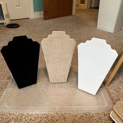 Necklace Displays Bust