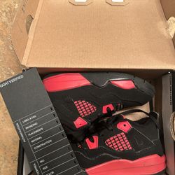 Air Jordan 4 Retro TD 'Red Thunder'