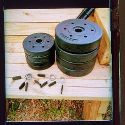 Brand New 40lbs Dumbbells In BOX Weights