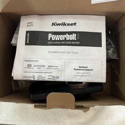 Kwikset Powerbolt 2 Electronic 