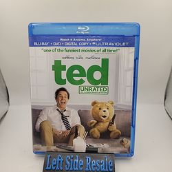 Ted ( Blu-ray , DVD , 2012 ) - UNRATED -