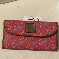 Dooney & Bourke St.Louis Cardinal Wallet New With Tag