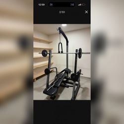 Nautilus Home Gym, Weights and Bench Included - Fair – Carson, CA