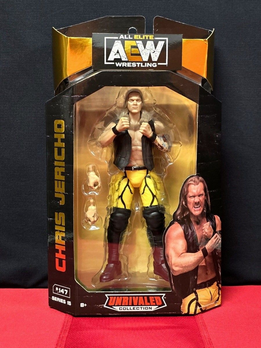 🤼♂️Jazwares AEW Unrivaled Collection Series 15 #147 Chris Jericho action figure.