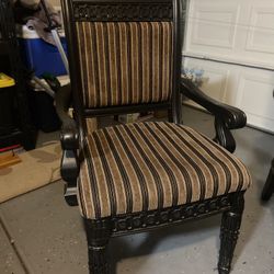Two Ashley Furniture End Chairs 
