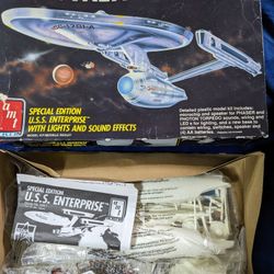 AMT Classic Star Trek Model Kits.