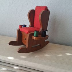 Vintage Mini Sewing Rocking Chair