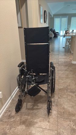 High Back Wheelchair that is Slim and gets thru most doors