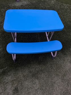 Collapsable Lifetime Brand kids picnic table