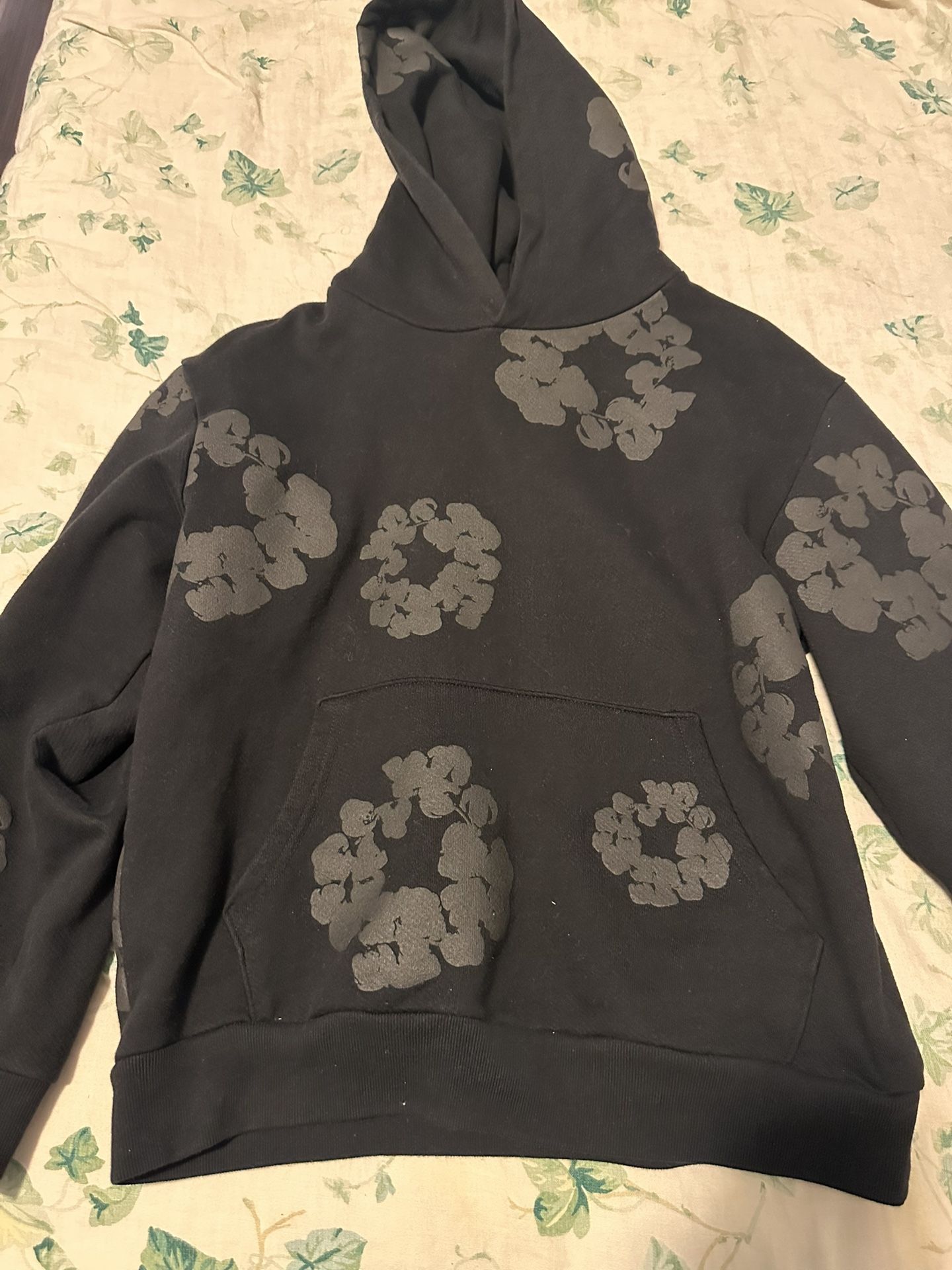 black denim tear