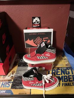 Fear Of God Vans Mountain Red