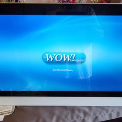 Wow touch screen computer senior friendly 