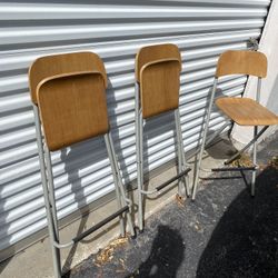 Pottery Barn 3 Bar Stools