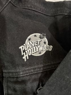 Planet Hollywood Black Embroidered Jacket