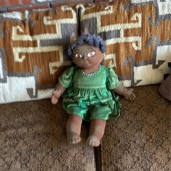 Cabbage, Patch, Native American Indian Doll