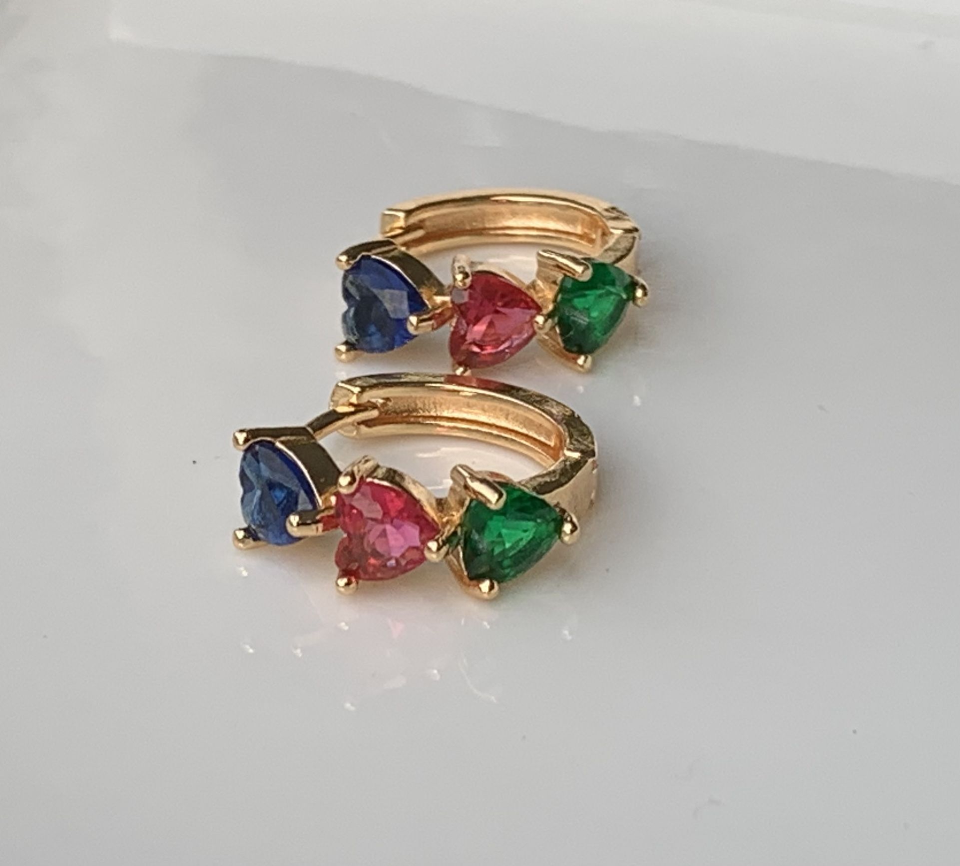 18k Hoop Earrings