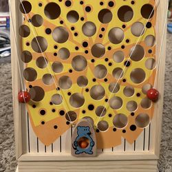 Wooden Hand-Eye Coordination Game, Like New!