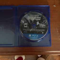 Call of Duty modern warfare ps4