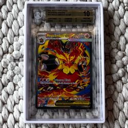 (POP 2) Pokemon Ascended Heroes Mega Emboar EX #273 BGS 10
