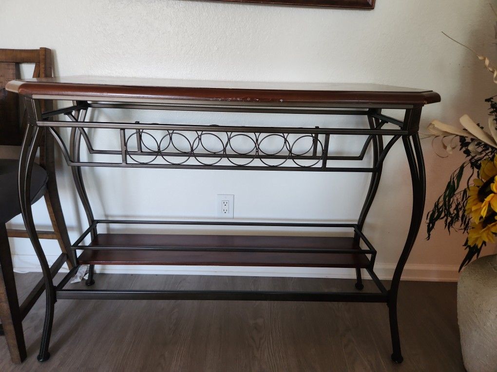 wine holder table