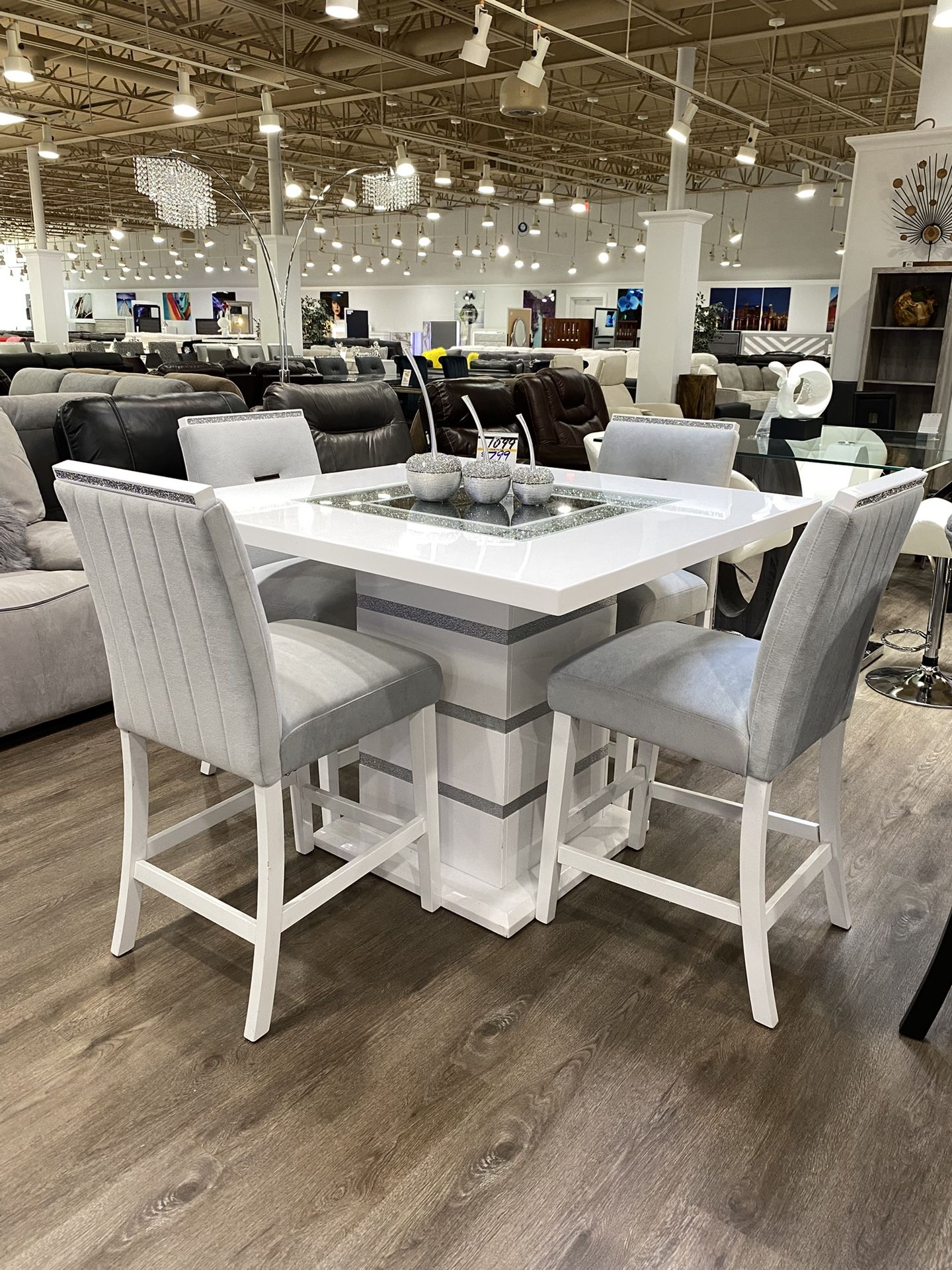 High Top Dining Room Sets Starting At $399 For A Table And Four Chairs