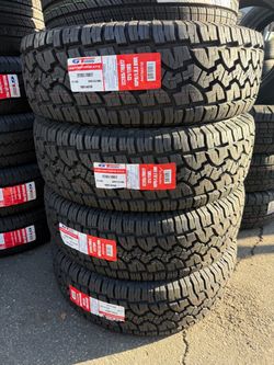 LT 285/70/17 GT Radial AT set of 4 tires
