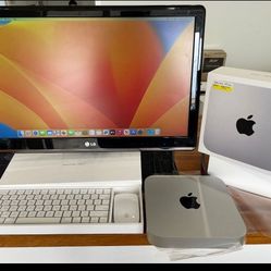 APPLE MAC MINI M1 CHIP 8GB 512GB SSD IN BOX With Apple Wireless Keyboard and Mouse