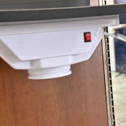 portable nail table with dust collector 