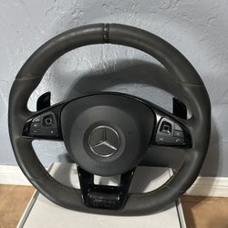 2018 Mercedes e63s AMG steering wheel