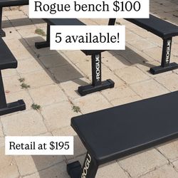 Rogue workout bench