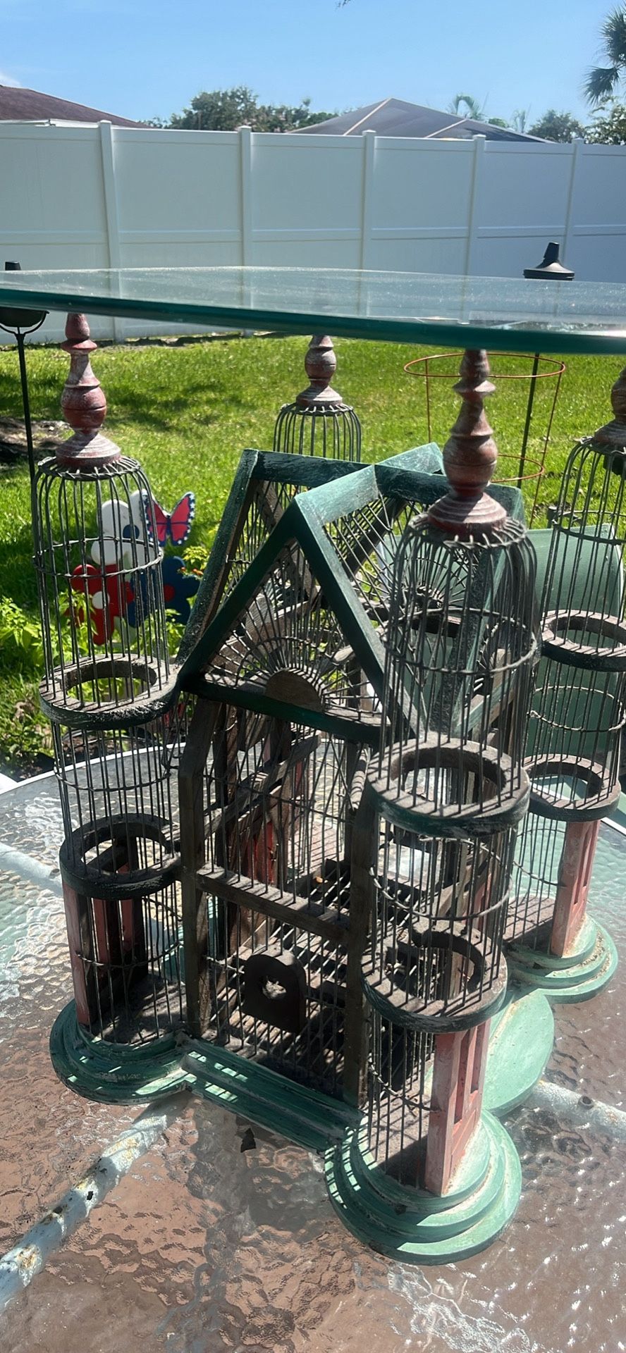 Vintage Victorian Style Bird Cage