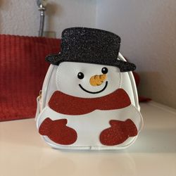 Bath And Body Works Snowman Cosmetic Bag