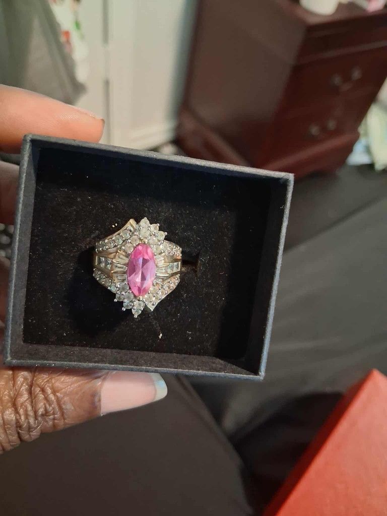 Pink Sapphire Ring