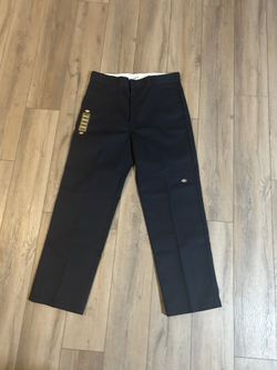 SEND OFFERS Navy Blue Loose Fit Double Knee Dickies 38X 34