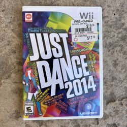 Just Dance 2014 Wii Video Game