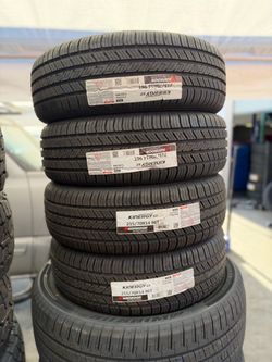 215/70/14 Hankook new tires installed and balanced