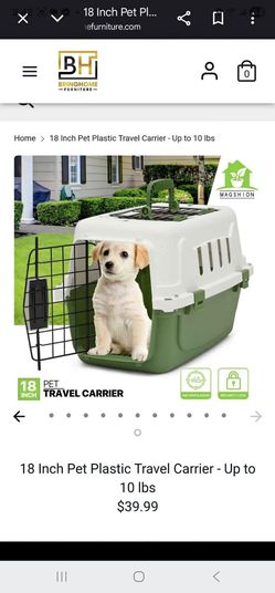 Travel pet carrier