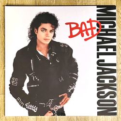 Michael Jackson Vinyl Record - Bad - New Sealed 